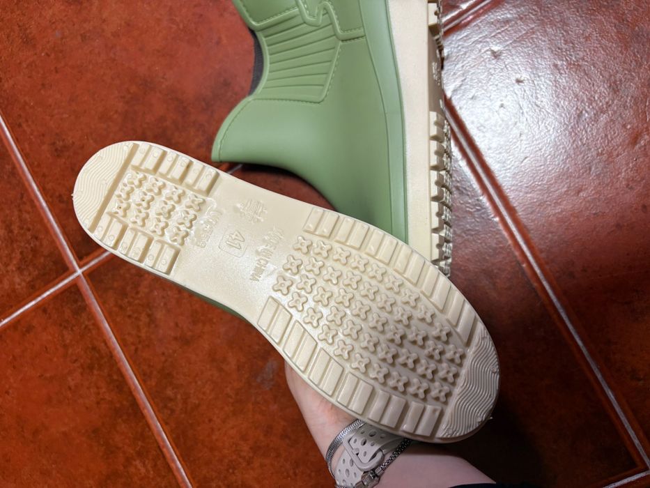 botas verdes tamanho 41.