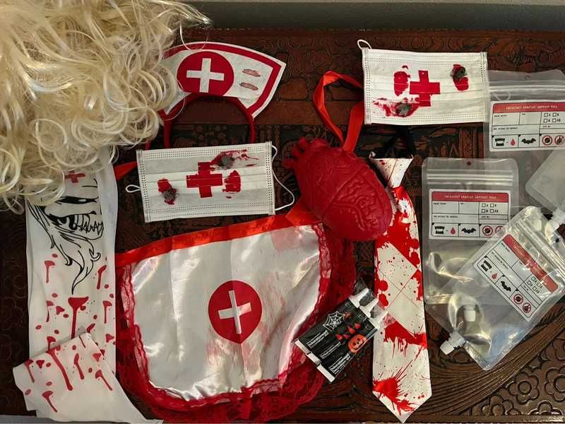 Disfarce Casal Enfermeiro Halloween