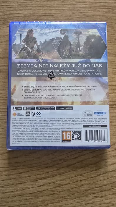 Horizon Zero Down Remastered  ps5 Nowa folia