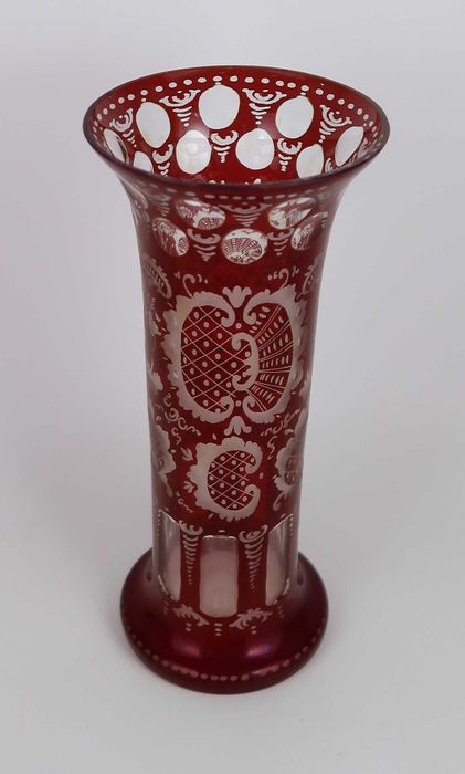 Jarra em vidro Bohemian - 21 cm