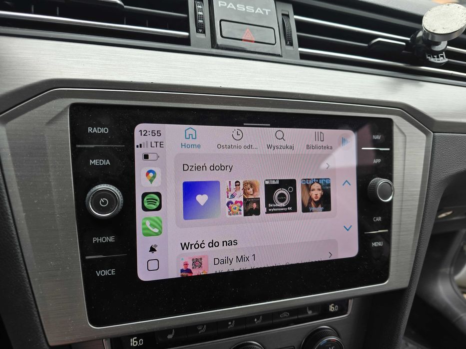 Aktywacja CarPlay Android Auto MOI3 MIB3 Audi Volkswagen Skoda Seat