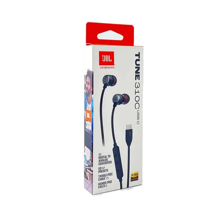 Słuchawki orginalne JBL Tune T110 Czarne NOWE