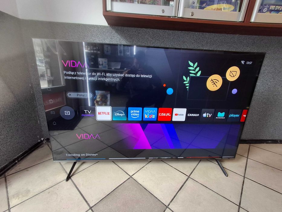 Telewizor Hisense 65E7Q PRO 65" QLED 4K 144Hz Smart TV Funkcje AI Dolby Vision Dolby Atmos HDMI 2.1