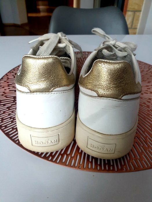 Buty Hogan rozm 37 białe złote