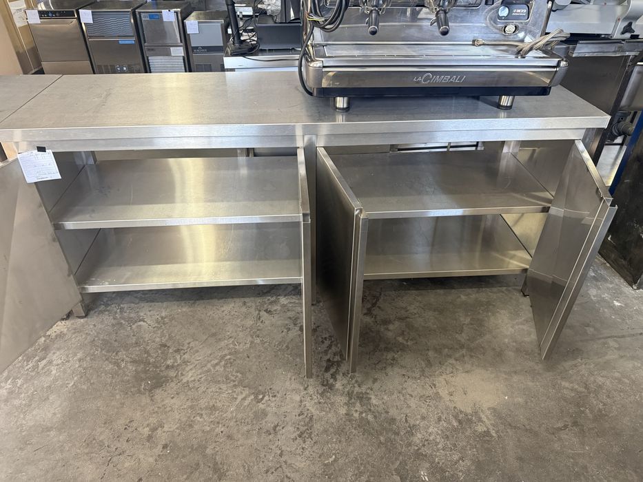 Escaparate em aço inox / bancada /armario /balcao