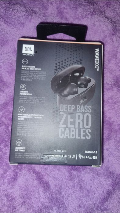 Навушники TWS JBL Wave 200TWS Black