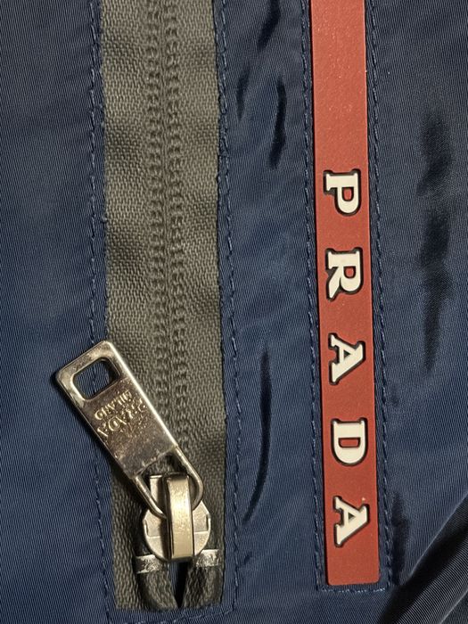 PRADA - Shorts navy blue