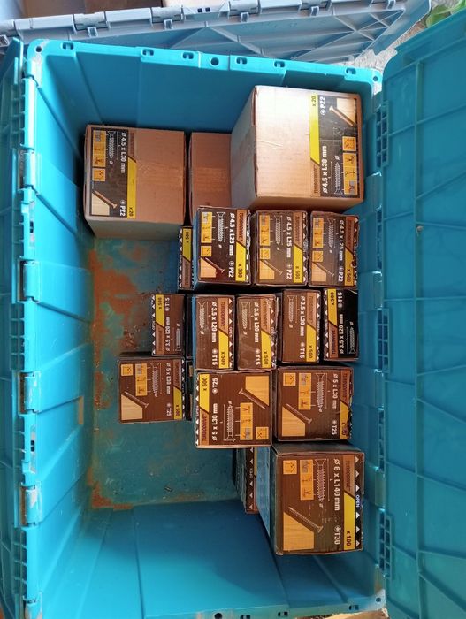 Duży zestaw Śrub do drewna turbodrive