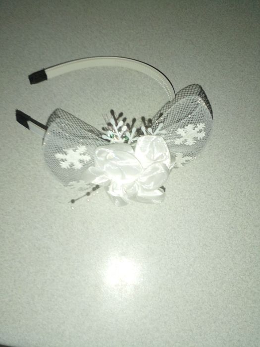 Нарядное платье + обруч