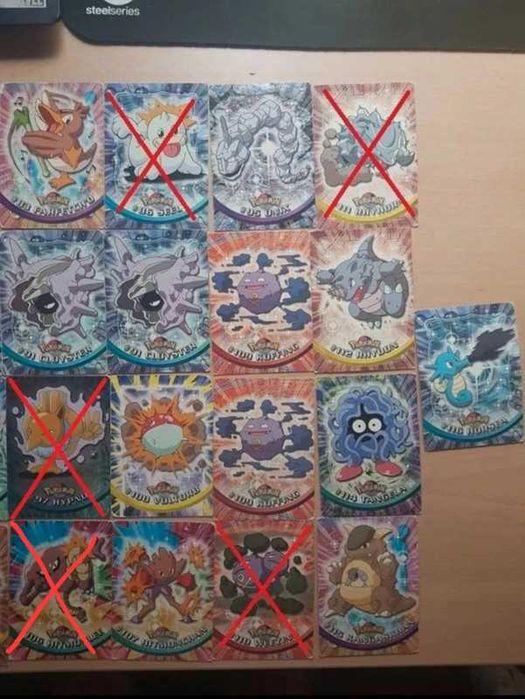 Conjunto de cartas Pokémon