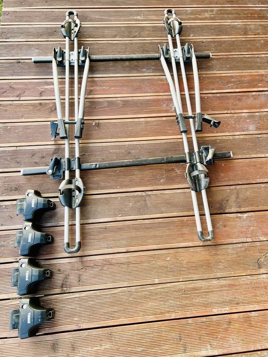 Bagażnik rowerowy Thule na dach BMW e60