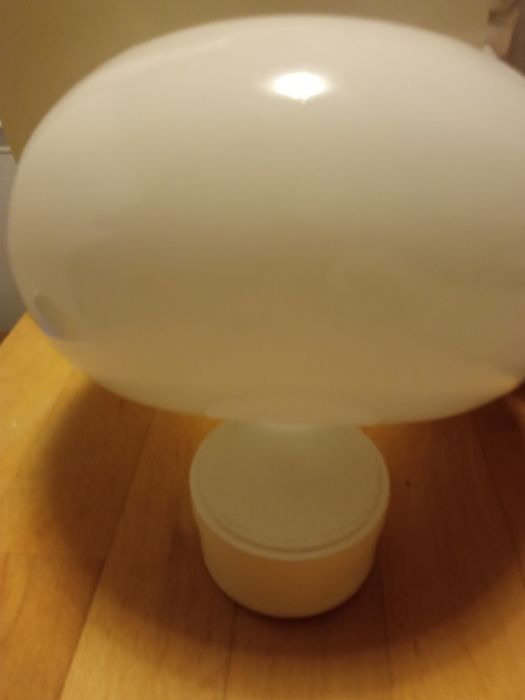 Mleczny klosz szklany PRL