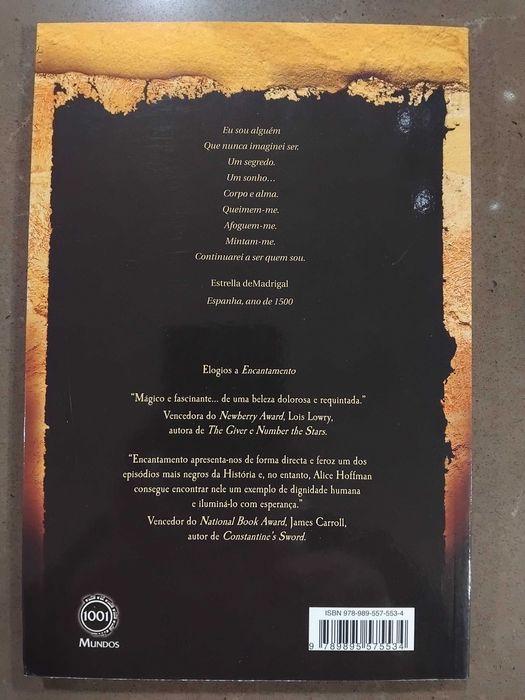 Livro de Alice Hoffman novo