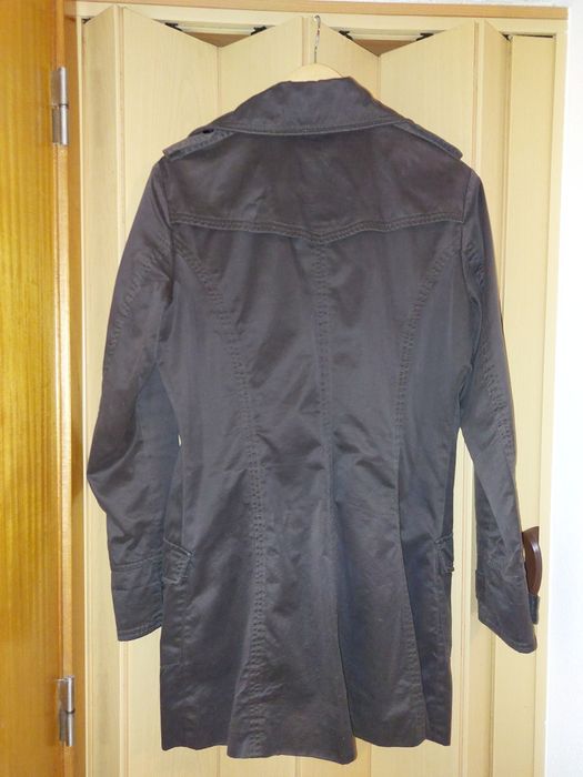 Casaco / Gabardine castanho escuro Salsa