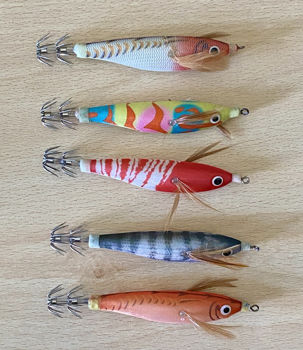 Palhaços para pesca do choco, lula, polvo (glow)