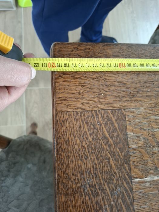 Stół dębowy + 4 krzesła