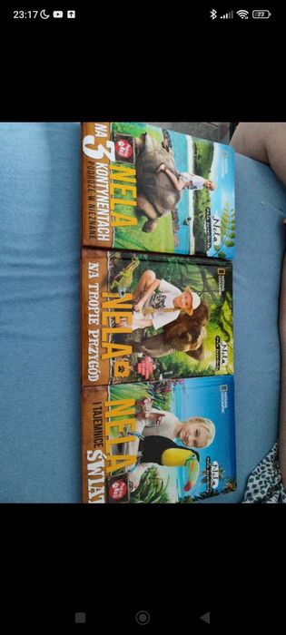 zestaw 3 ksiazek z serii Nela mała reporterka