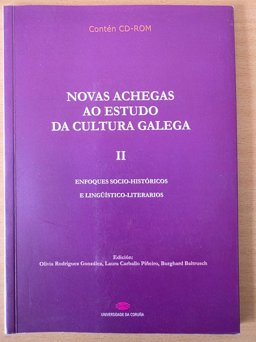 Livro "Novas Achegas ao Estudo da Cultura Galega"