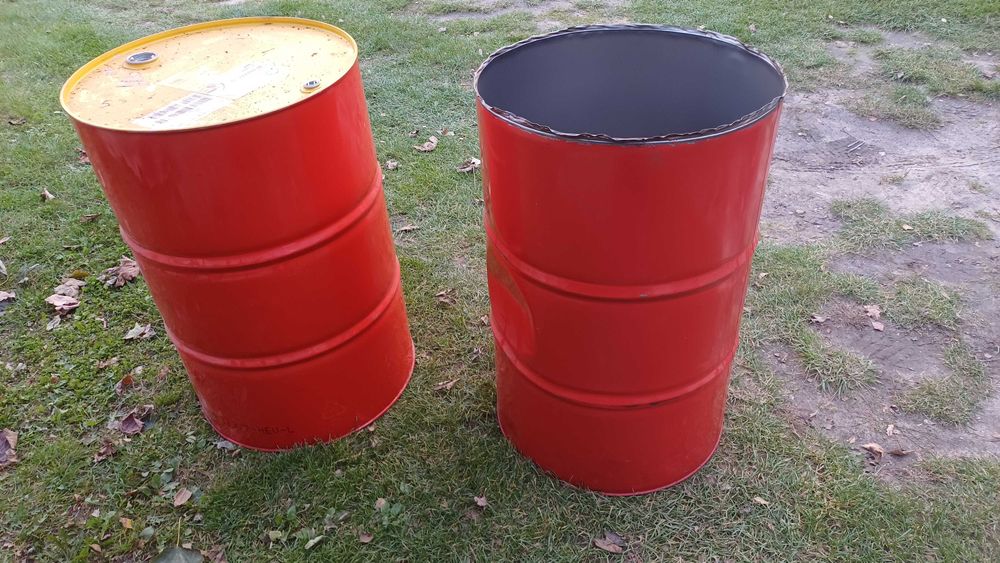 Beczki metalowe 200 litrów