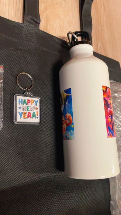 Garrafa de Água de Alumínio do Super Mario