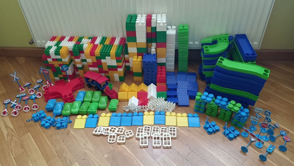 Конструктор пластиковай Юніка дорога залізна дорога подарунок