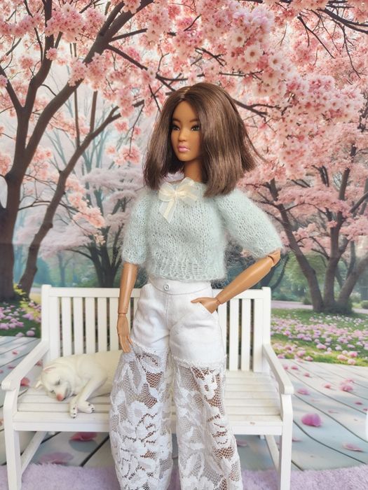 Sweterek dla lalki Barbie lub Poppy Parker