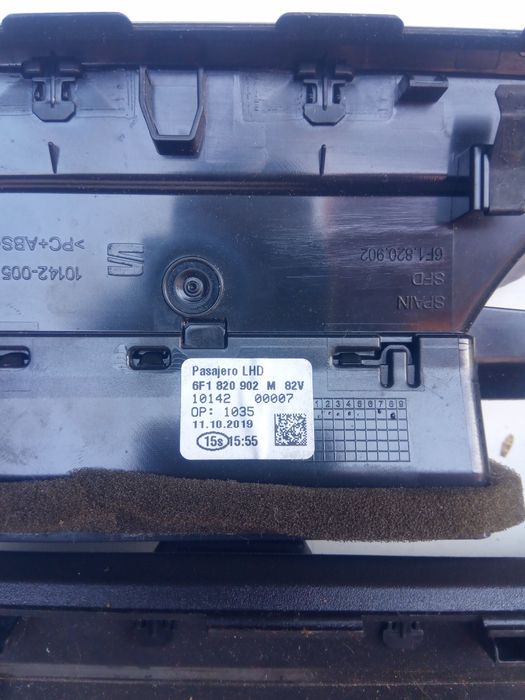 grelhas de sofagem de seat ibiza