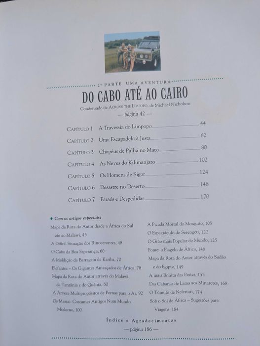 "Sob o Sol de África" - Selecções do Reader's Digest