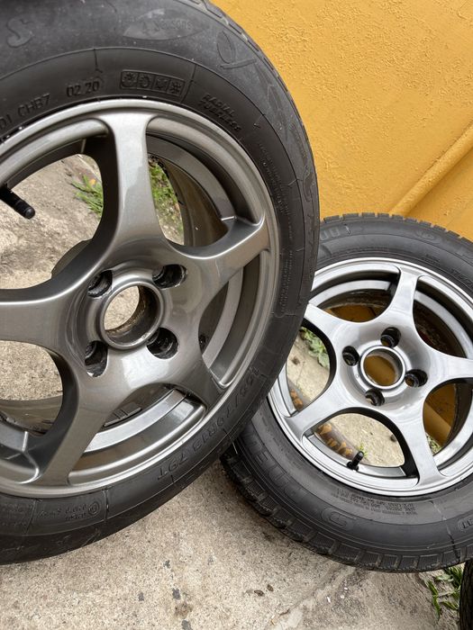Диски з резиною r13 4.98 ваз, ланос.