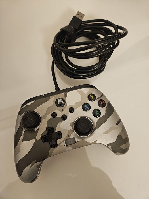 Comando com Fios Xbox POWER-A Metallic Camo