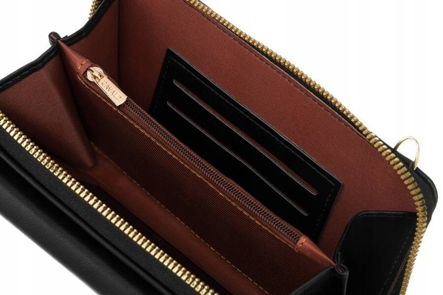 mini torebka-portfel na długim, doczepianym pasku - 4u cavaldi