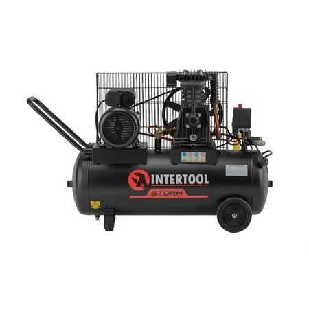 Компресор INTERTOOL PT-0011 50 л, 1,8 кВт, 220 В, 10 атм, 250 л/хв
