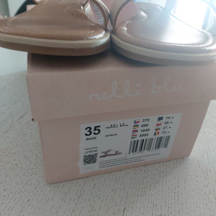 Nowe sandały Nelli blu rozm. 35