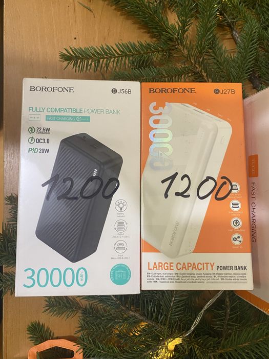 Повербанк Power bank Borofone/Hoco/XO/Tugii .Якісні по адекватній ціні