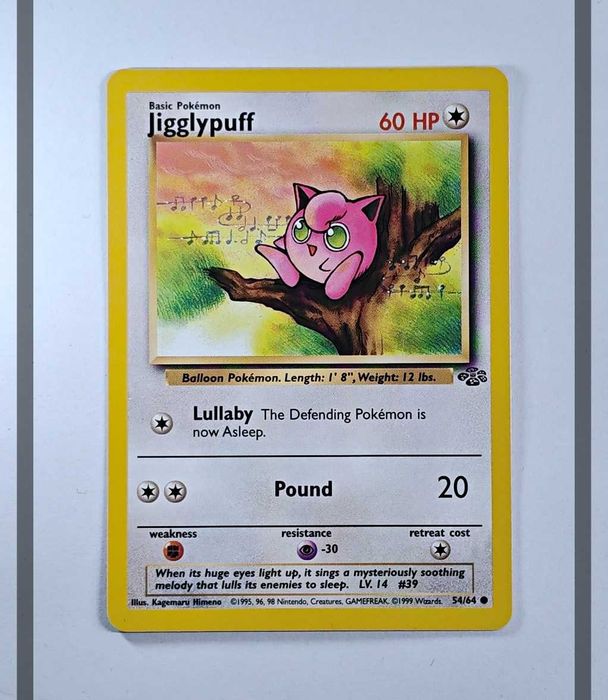 Jigglypuff 54/64 JU Pokemon ENG-NM