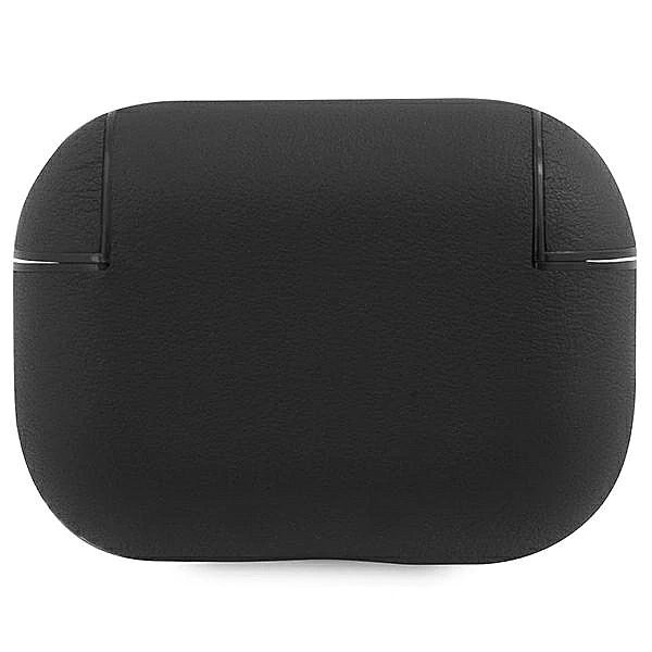 Etui BMW Geniune Leather Silver Logo na AirPods Pro 2 (2022/2023) - cz