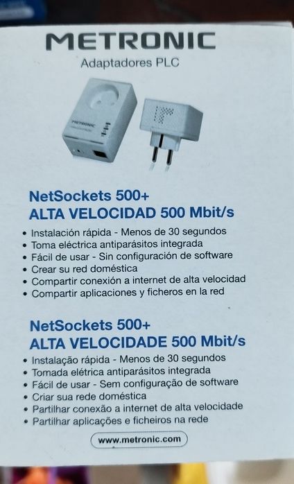 Powerline Metronic Duo NetSocket 500