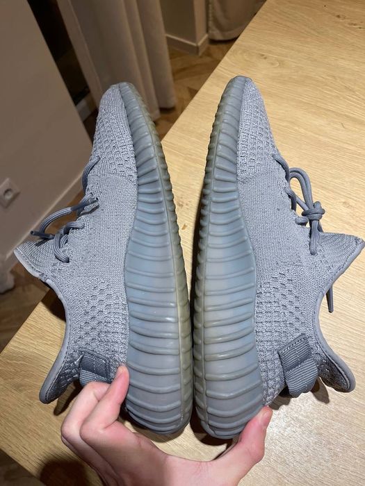 adidas Yeezy boost 350 v2 steel grey 44 2/3 zebra white black carbon