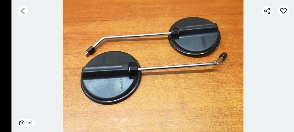 Nowe lusterka Simson S51 sr50 skuter