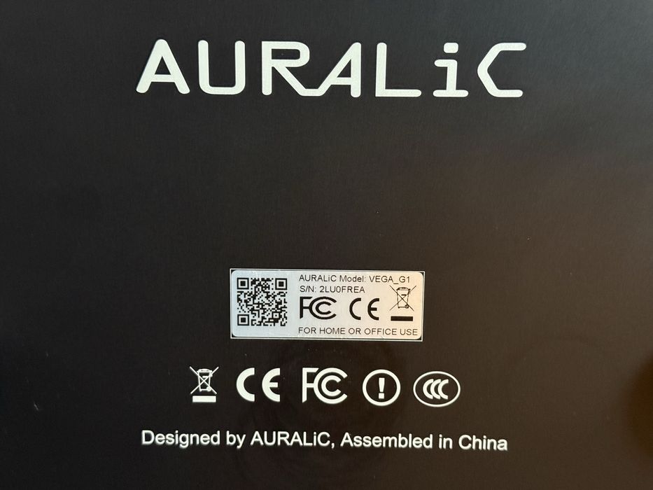 Auralic VEGA G1 streamer DAC