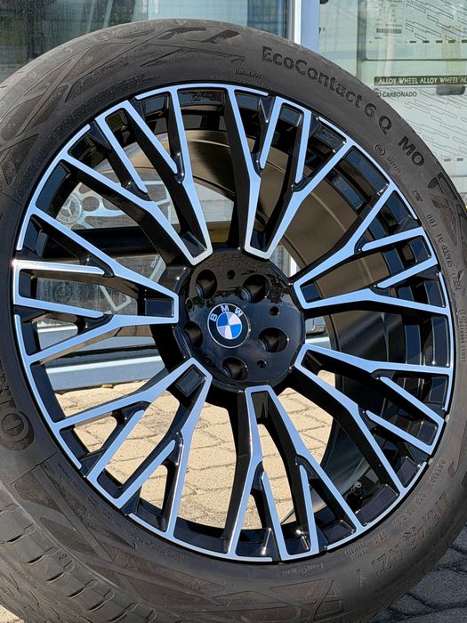 Nowe koła 21 cali BMW X3 G45 czarno srebrne