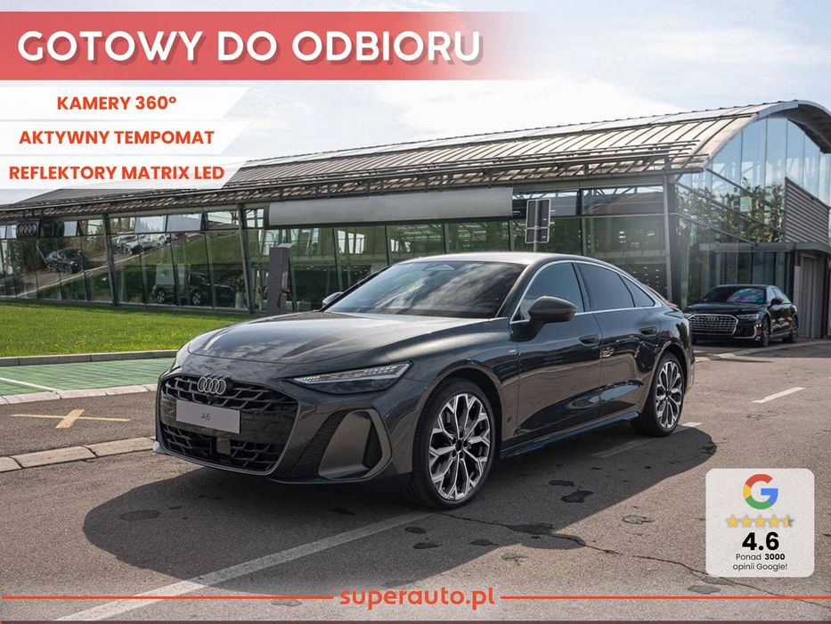 Audi A6 Limousine TDI quattro S line (204KM) kamery obserwujące otoczenie