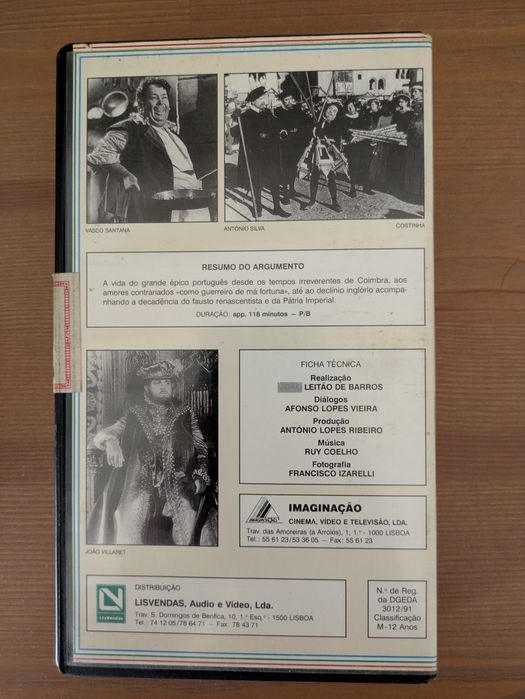 VHS " Camões " 1946 (Opt. Estado)
