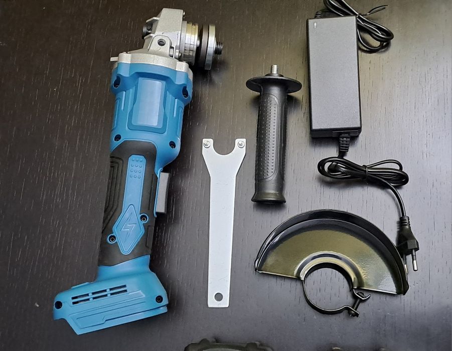 Rebarbadora 125mm 1300Rpm + 2 Baterias + 2 Discos (Artigo Novo)