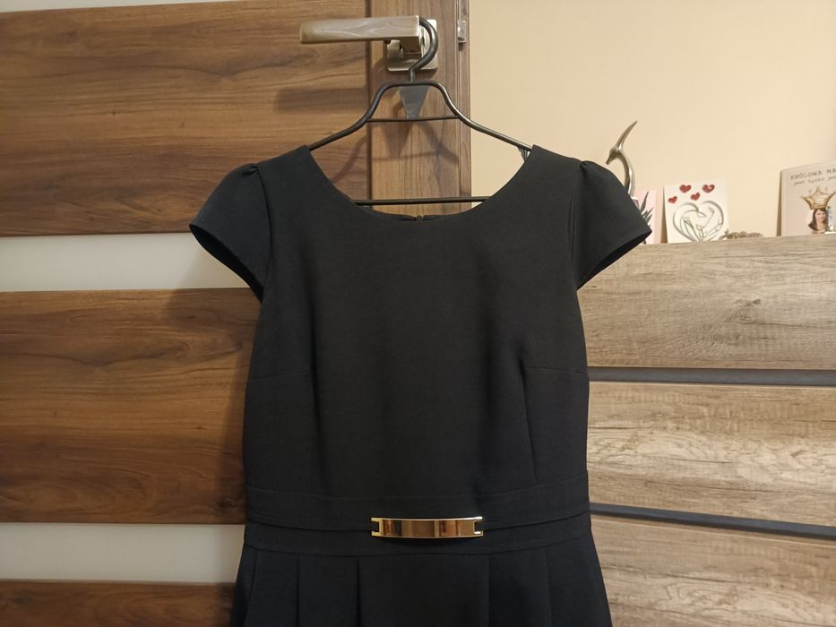Sukienka czarna 38 + gratis