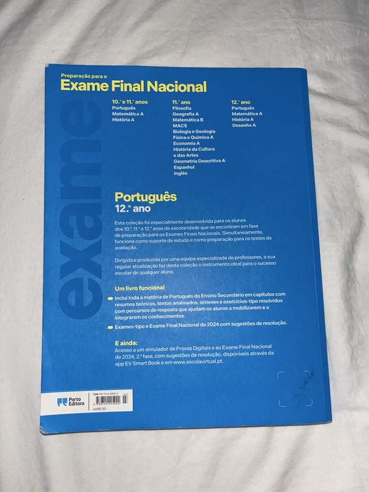 Livro de exame de portugues