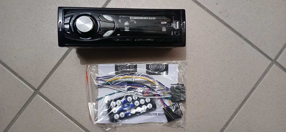 Radio Bluetooth USB AUX nowe pilot
