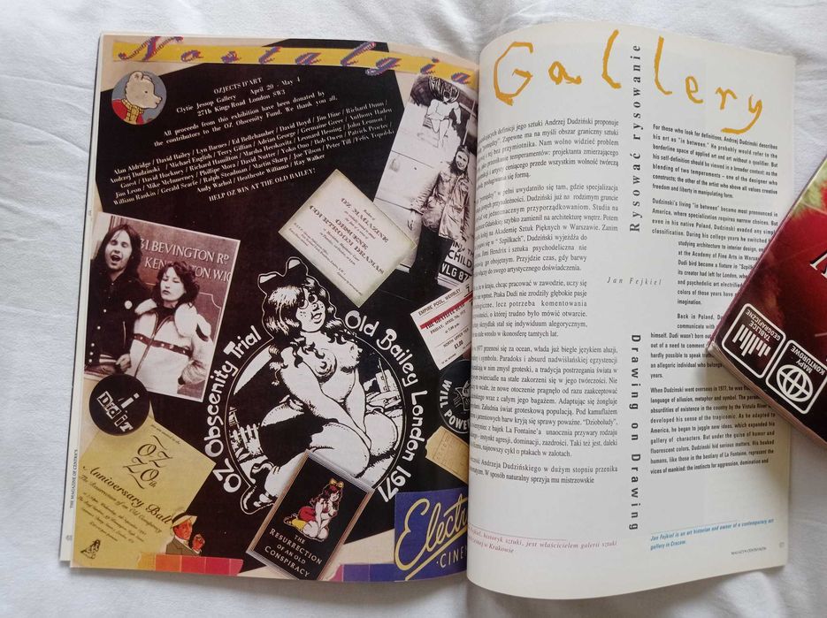 magazyn Ego czerwiec 1992 Dudziński Kraków Magazyn Centryków unikat