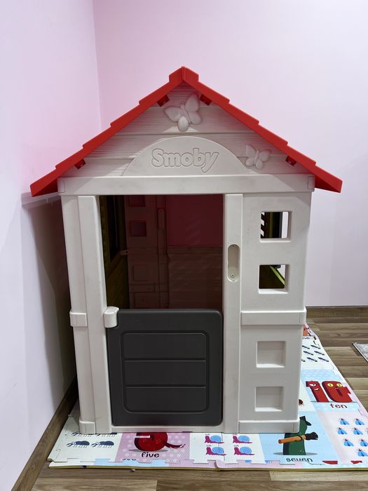 Будинок smoby toys сонячний з літньою кухнею (810713)