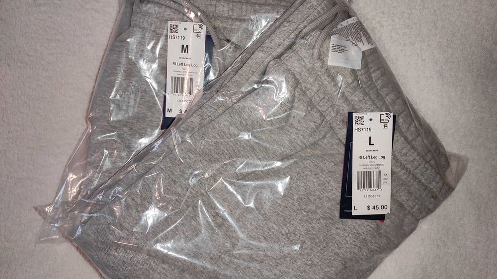 Теплі штани Reebok на флісі оригінальні L-ка спортивні класичні